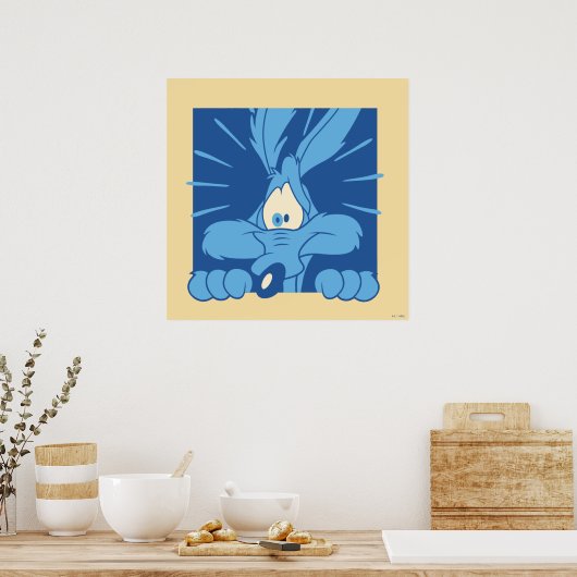 WILE E. COYOTE™ Shocked Expression ポスター (キッチン)