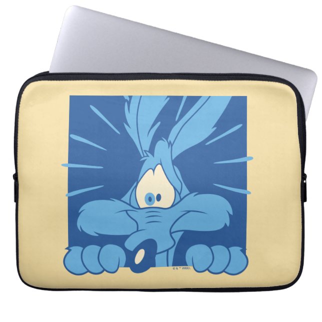 WILE E. COYOTE™ Shocked Expression ラップトップスリーブ (正面)
