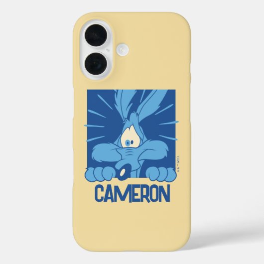 WILE E. COYOTE™ Shocked Expression Case-Mate iPhoneケース (裏面)