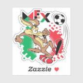 WILE E. COYOTE™ Team Mexico Soccer Graphic シール (シート)