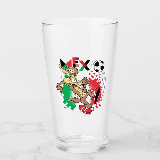 WILE E. COYOTE™ Team Mexico Soccer Graphic タンブラーグラス (正面)