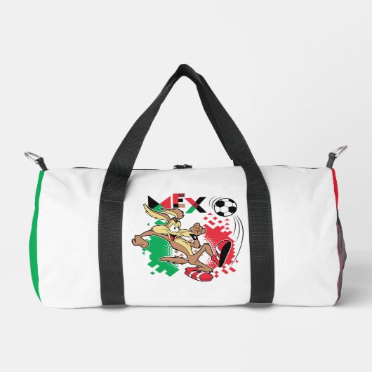 WILE E. COYOTE™ Team Mexico Soccer Graphic ダッフルバッグ (正面)