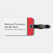 WILE E. COYOTE™ Team Mexico Soccer Graphic ラゲッジタグ (裏面横)