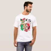 WILE E. COYOTE™ Team Mexico Soccer Graphic Tシャツ (正面フル)