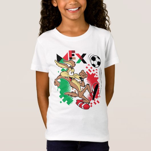 WILE E. COYOTE™ Team Mexico Soccer Graphic Tシャツ (正面)