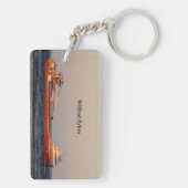 Wilfred Sykes長方形アクリルキーチェーン キーホルダー (裏面)