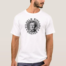 Wilhelm Richard Wagner – ブラック – CZZ Tシャツ