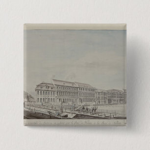 Wilhelmsplatz、c.1773の西の面 缶バッジ