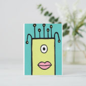 Wilheminaの郵便はがき ポストカード (スタンド正面)