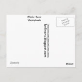 Wilkes Barreからの挨拶 ポストカード (裏面)