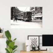 Wilkes-Barreポスターのトロリー ポスター (ホームオフィス)