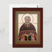 Wilkes-Barre祈りの言葉・カードのSt. Alexis (Toth) ポストカード (正面/裏面)