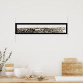 Wilkes-Barre Birdseye写真1921 ポスター (キッチン)