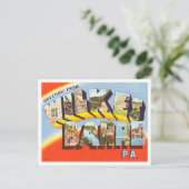 Wilkes Barre, Pennsylvania Travel ポストカード (スタンド正面)