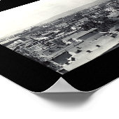 Wilkes-Barre Skyline Photo 1909 ポスター (角)