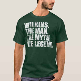 WilkinsWilkins家族の名前Wilkins姓Wilki Tシャツ