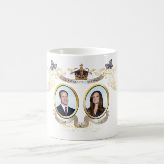 willとKate/DIYの背景色 コーヒーマグカップ (中央)