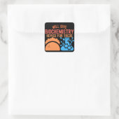 Will 与え Biochemistryアドバイスfor Tacos スクエアシール (バッグ)