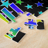 「WILL」名、おもしろい「ハッピーバースデー」 ジグソーパズル (側面)