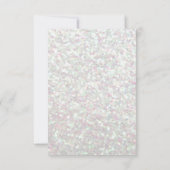 Will Be My Brides Maid Card -リングや輪Fab Iridesce 招待状 (裏面)