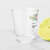 WiLl Be My Bridesmaid - Flower Crown ショットグラス (左)