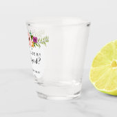 WiLl Be My Bridesmaid - Flower Crown ショットグラス (右)