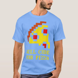 Will Code For Pizza - Coder Software Programming C Tシャツ