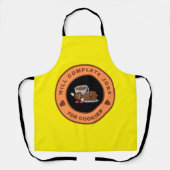 Will complete jobs for Cookies エプロン (正面)