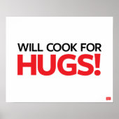 Will Cook for Hugs ポスター (正面)