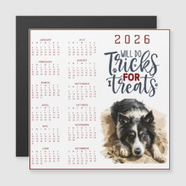 Will Do Tricks For Treats Dog Calendar