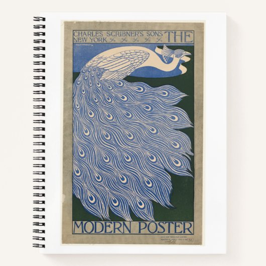Will H. Bradley , The modern poster  ノートブック (正面)