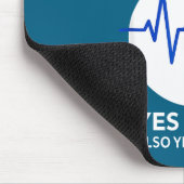 Will I Play Video Games Today Funny Gamer Gaming マウスパッド (コーナー)