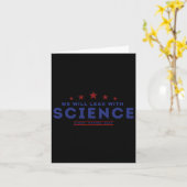 Will Lead With Science Joeバイデン氏Kamala Harris 202 カード (黄色い花)