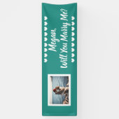 Will Meet Me名前をカスタムするとフォトバナー 横断幕 (縦)