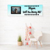 Will Meet Me名前をカスタムすると写真 横断幕 (インサイチュ)