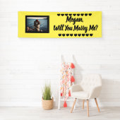 Will Meet Me名前をカスタムすると写真 横断幕 (インサイチュ)