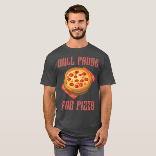 Will Pause For Food Gaming boy Tシャツ (正面フル)
