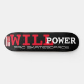 WILL POWER ProスケートボードJMT USAスケートボード スケートボード (横)