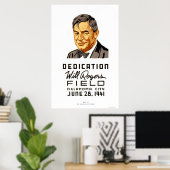 Will Rogers Field 1941 WPA ポスター (ホームオフィス)