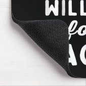 Will Run For Tacos - Motivation Fitness Life マウスパッド (コーナー)