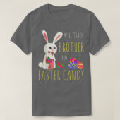 Will Trade Brother For Easter Candy Bunny Chocolat Tシャツ (デザイン正面)