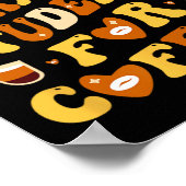 Will Trade My Students For Coffee Teacher Valentin ポスター (角)