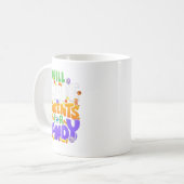 Will Trade Students For Candy Teacher Cute Hallowe コーヒーマグカップ (正面左)