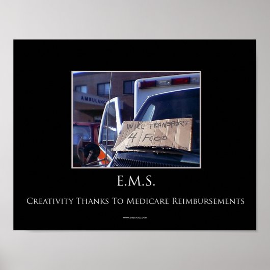 Will Transport For Food Motivational Poster ポスター (正面)