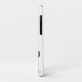 Will Work for Bananas - Humorous Monkey Sketch Case-Mate iPhoneケース (裏面/左)