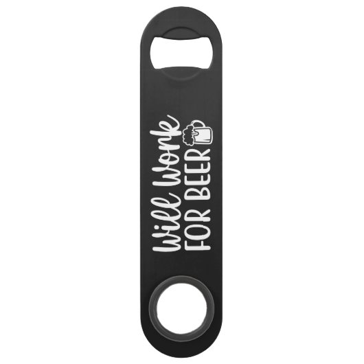 Will work for Beer Steel Bottle Opener スピード栓抜き (正面)