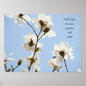 Will You be mine forever and ever! prints Magnolia ポスター (正面)