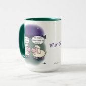 Will You Be Mine Valentine's Large Mug マグカップ (正面左)