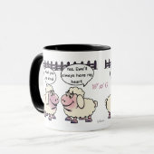 Will You Be Mine Valentine's Mug マグカップ (正面左)