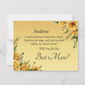 Will You Be My Best Man? Golden Yellow (正面)